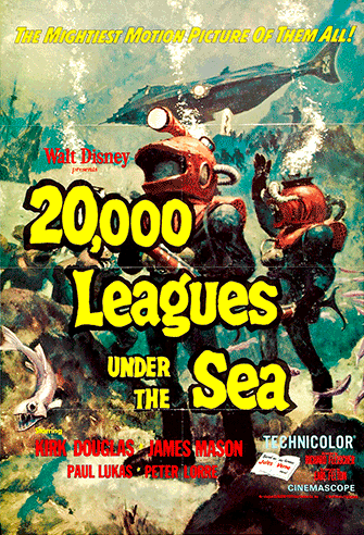 20,000 Leagues Under the Sea poster