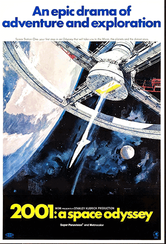 2001: A Space Odyssey poster