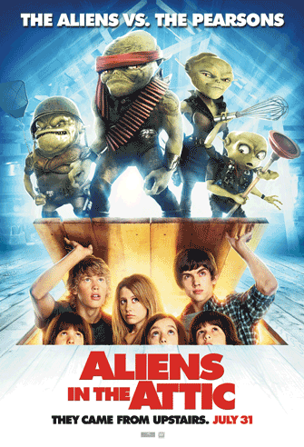 Aliens in the Attic poster