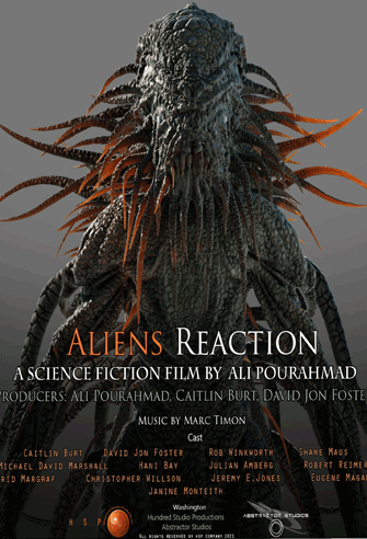 Aliens reaction poster