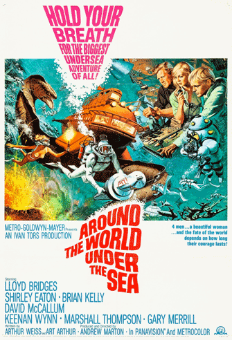 Around the World Under the Sea poster