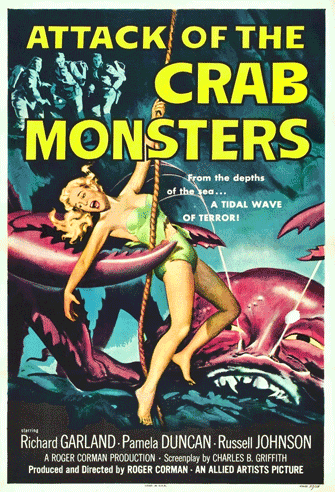 Attack of the Crab Monsters poster