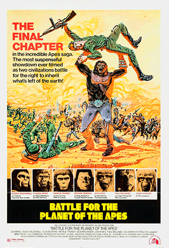 Battle for the Planet of the Apes poster