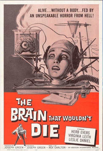 The Brain That Wouldn't Die poster