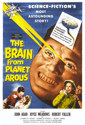 The Brain from Planet Arous poster