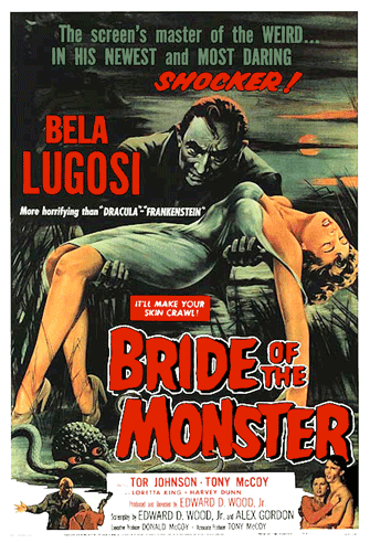 Bride of the Monster poster