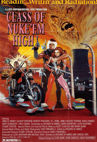 Class of Nuke 'Em High poster