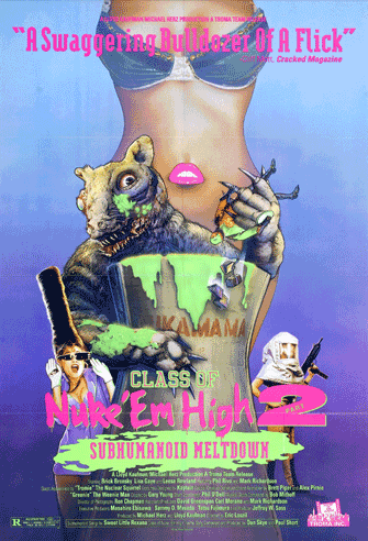 Class of Nuke 'Em High Part II: Subhumanoid Meltdown poster