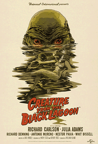 Creature from the Black Lagoon poster