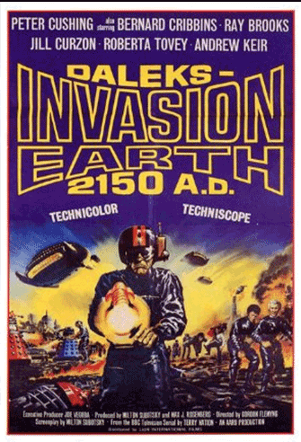 Daleks' Invasion Earth 2150 A.D. poster