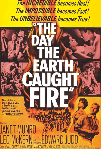 The Day the Earth Caught Fire poster