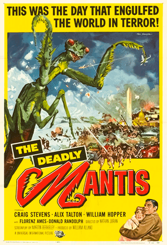 The Deadly Mantis poster