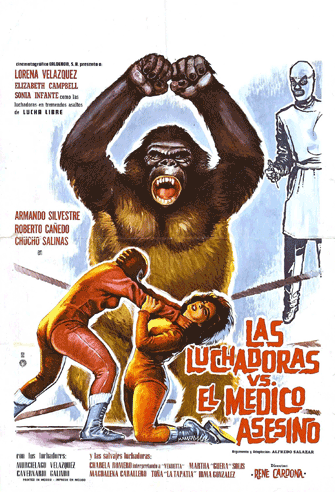 Doctor of Doom / Las luchadoras contra el médico asesino poster