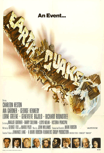 Earthquake poster