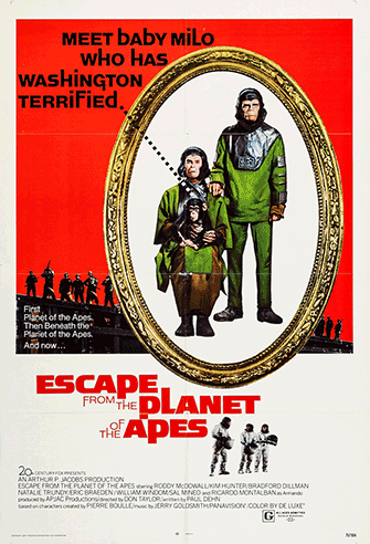 Escape from the Planet of the Apes poster