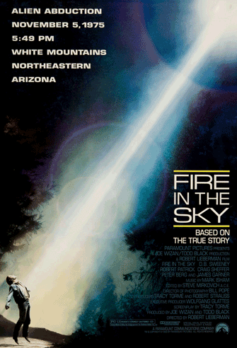 Fire in the Sky poster