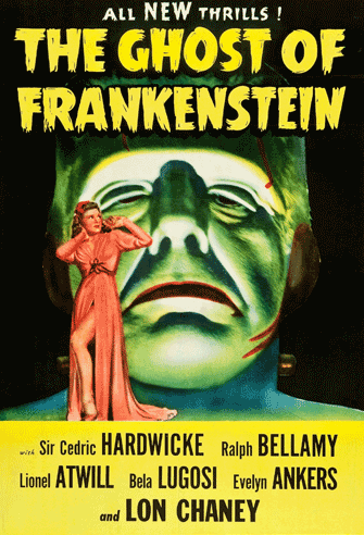 The Ghost of Frankenstein poster