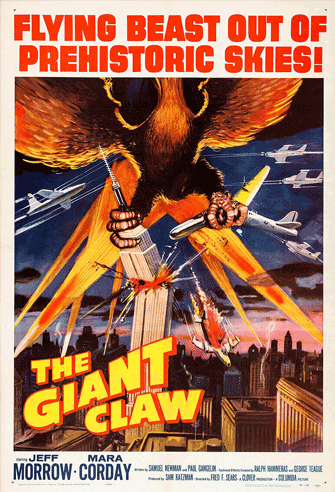 The Giant Claw poster