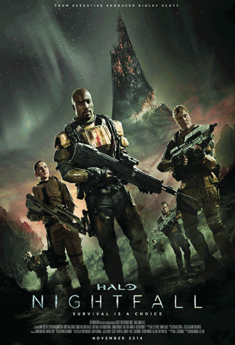 Halo: Nightfall poster