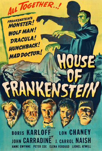 House of Frankenstein poster