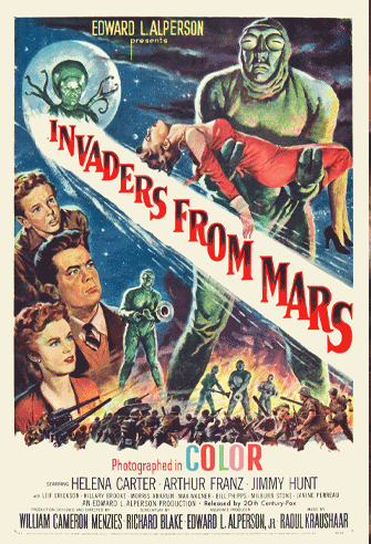 Invaders from Mars poster