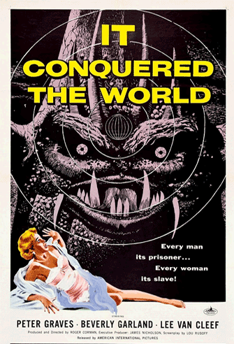 It Conquered the World poster