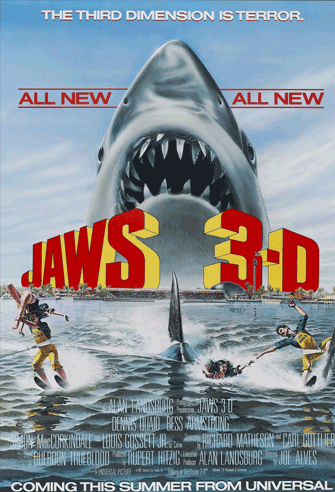 Jaws 3-D poster