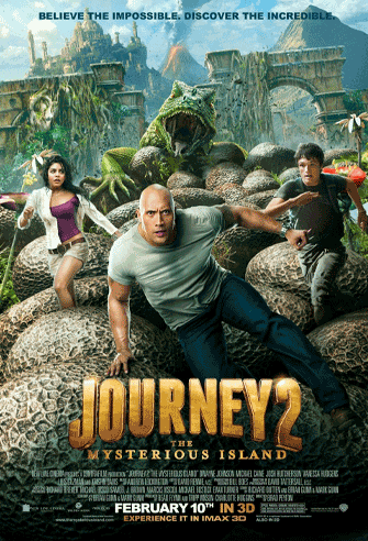 Journey 2: The Mysterious Island poster