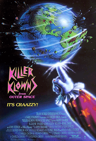 Killer Klowns from Outer Space poster