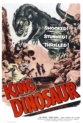 King Dinosaur poster