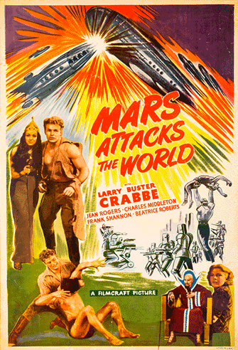 Mars Attacks the World poster