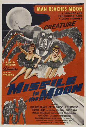 Missile to the Moon poster