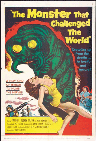 The Monster That Challenged the World poster