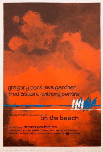 On the Beach poster