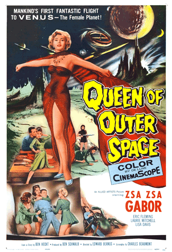 Queen of Outer Space poster