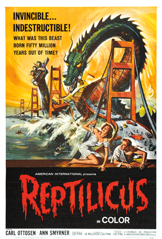 Reptilicus poster