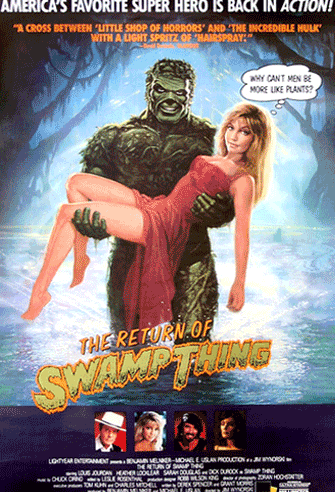 The Return of Swamp Thing poster