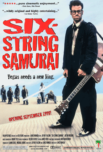 Six-String Samurai poster