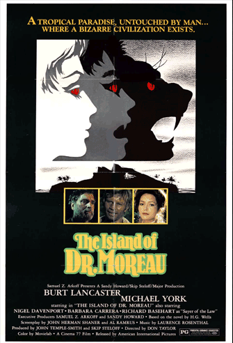 The Island of Dr. Moreau poster