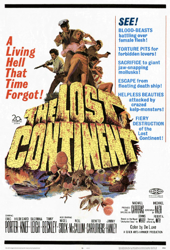 The Lost Continent poster