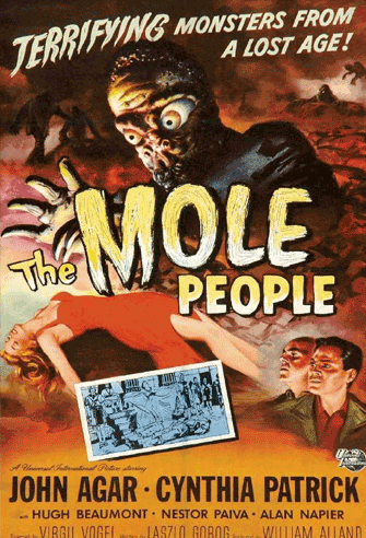 The Mole People poster