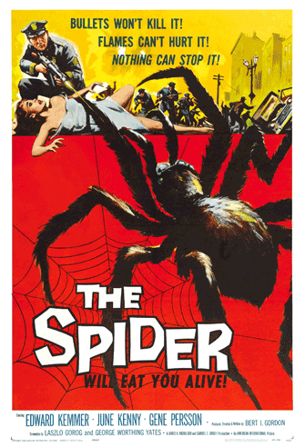 Earth vs the Spider poster