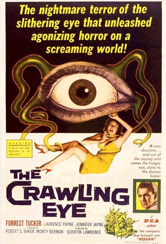 Trollenberg Terror / The Crawling Eye poster