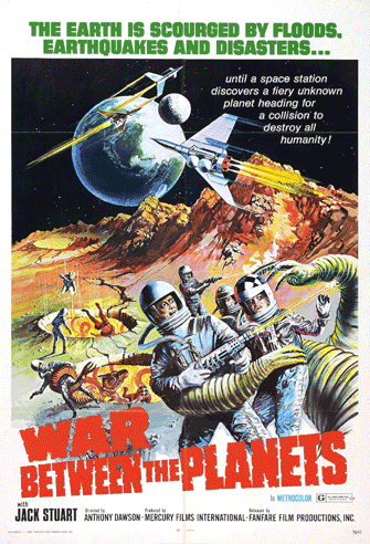 War Between the Planets / Il pianeta errante poster