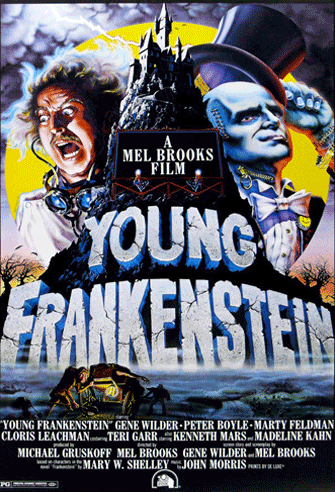 Young Frankenstein poster