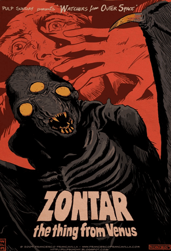 Zontar: The Thing from Venus poster