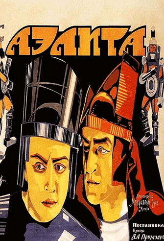 Aelita, the Queen of Mars poster