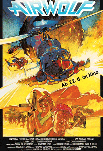 Airwolf poster