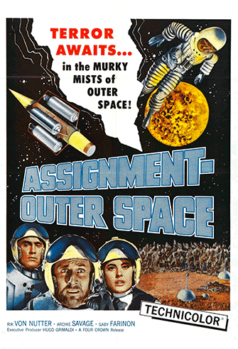 Assignment: Outer Space / Space Men poster