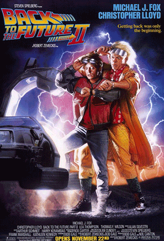 Back to the Future Part II poster